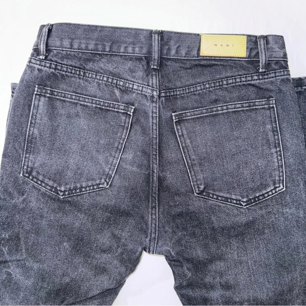 SKELETON STRAIGHT DENIM mnml - Picture 3 of 4